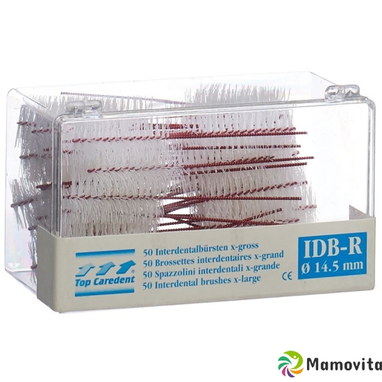 Top Caredent IDB-R Interdentalbürsten Rot 50 Stück buy online