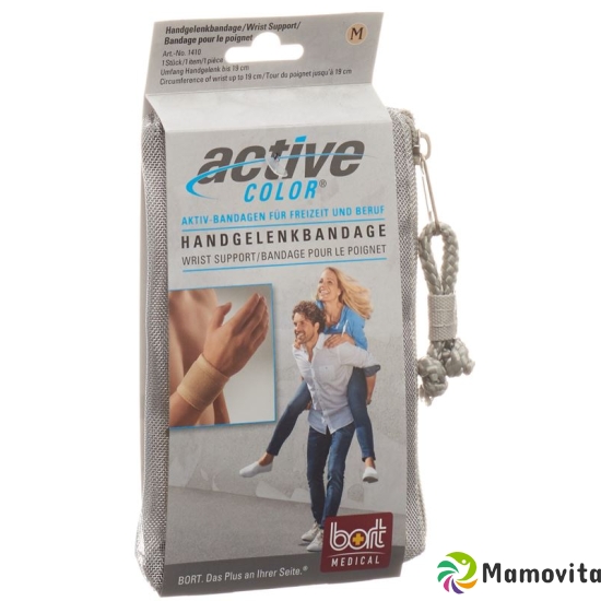 Bort Aktive Color Handgelenkbandage Grösse M -19cm Hautfarbig buy online