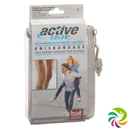 Bort Aktive Color Kniebandage Grösse XL +42cm Hautfarbe