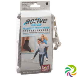 Bort Aktive Color Knöchelbandage Grösse S -21cm Schwarz