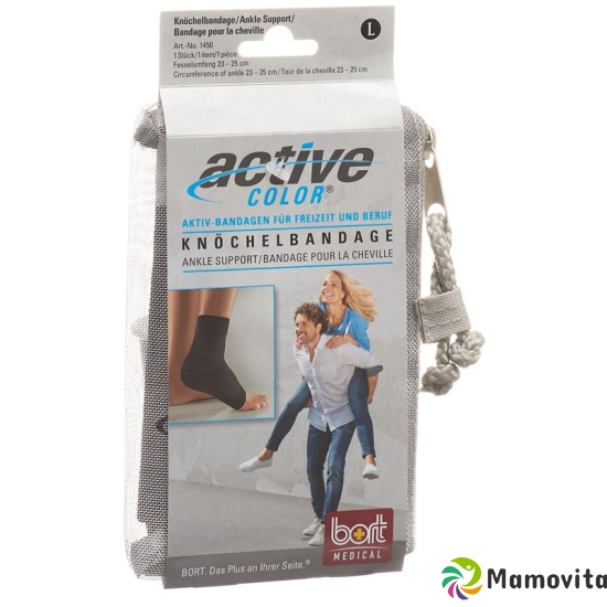 Bort Aktive Color Knöchelbandage Grösse S -21cm Schwarz buy online