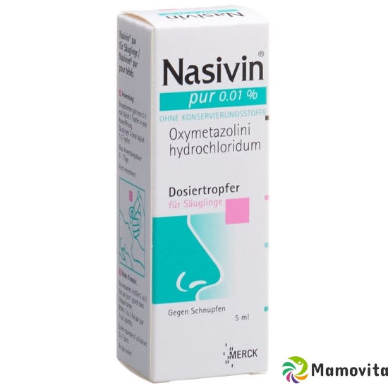 Nasivin Pur Dosiertropfer 0.01% 5ml buy online