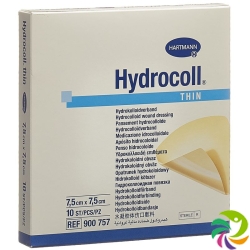 Hydrocoll Thin Hydrocolloid Verb 7.5x7.5cm 10 Stück