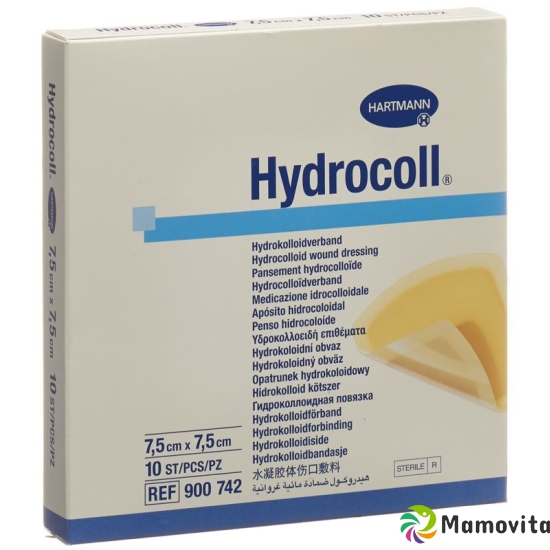 Hydrocoll Hydrocolloid Verb 7.5x7.5cm 10 Stück buy online