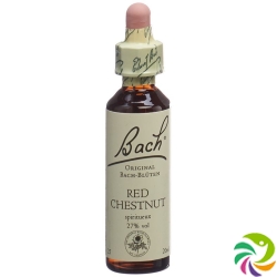 Bachblüten Red Chestnut Nr. 25 Flüssig 20ml