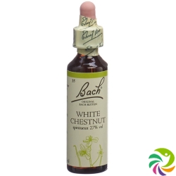 Bachblüten White Chestnut Nr. 35 Flüssig 20ml