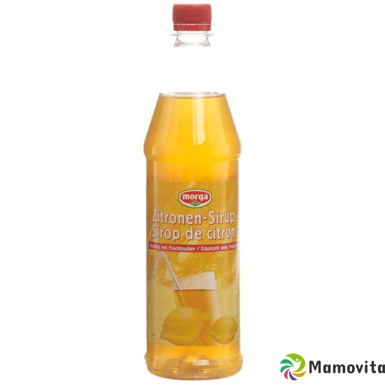 Morga Zitronen Sirup mit Fruchtzucker Petflasche 7.5dl buy online