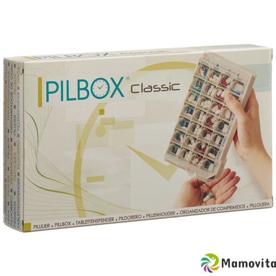 Pilbox Classic Medikamentenspender Deutsch/franz buy online