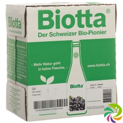 Biotta Bio Cassis 6 Flaschen 5dl