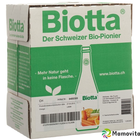 Biotta Bio Wellness 5dl buy online