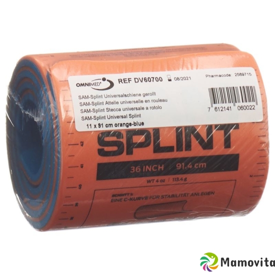 Sam Splint universal rail 11x91cm roll buy online