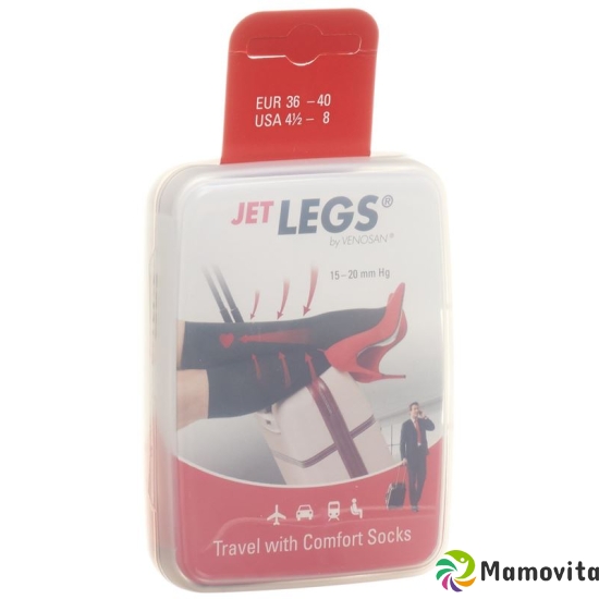 Jet Legs Travel Socks Grösse 41-45 Navy buy online