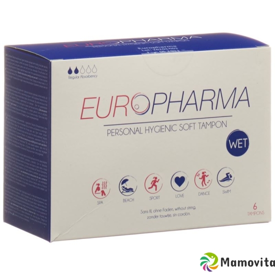 Europharma Hygienic Tampons 6 Stück buy online