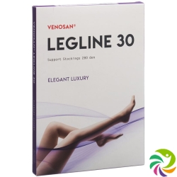 Venosan Legline 30 A-d XS Black 1 Paar