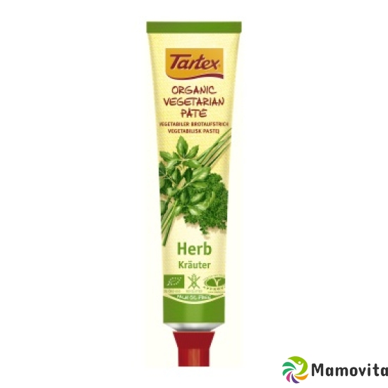 Tartex Kräuter pflanzliche Streichpastete Bio Tube 200g buy online