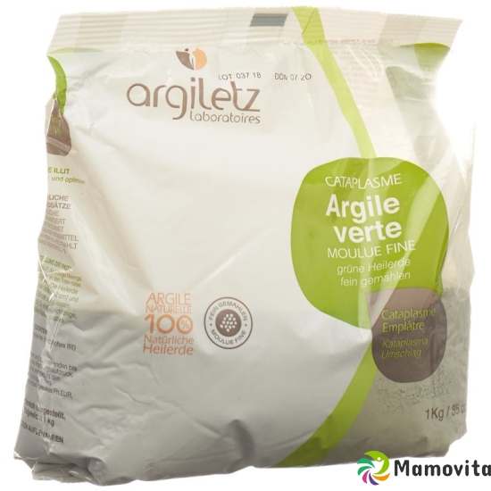 Argiletz Heilerde Grün Pulver Fein 1kg buy online