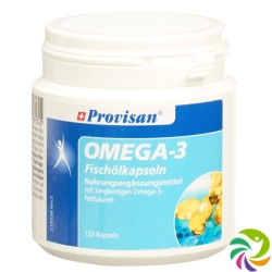 Provisan Omega-3 Fischölkapseln 120 Stück