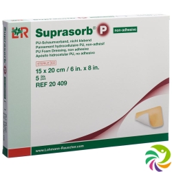 Suprasorb P Schaumverband 15x20cm nicht klebend 5 Stück