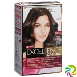 Excellence Cream Triple Prot 3 Dark Brown