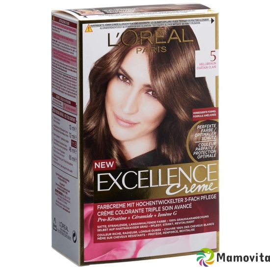 Excellence Cream Triple Prot 5 Light Brown buy online