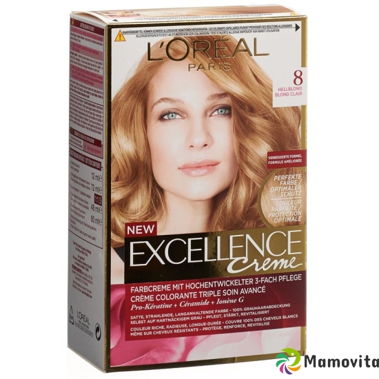 Excellence Creme Triple Prot 8 Light Blonde buy online