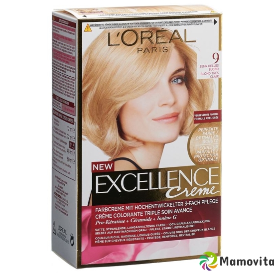 Excellence Creme Triple Prot 9 Very Light Blonde buy online