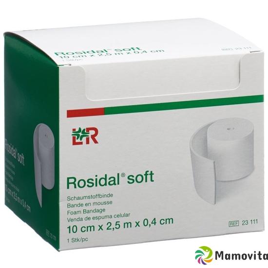 Rosidal Soft foam bandage 2.5mx10cmx0.4cm buy online