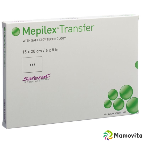 Mepilex Transfer Safetac Drainageverband 15x20cm Silikon 5 Stück buy online