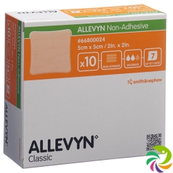 Allevyn Non Adhesive Wundkompressen 5cmx5cm 10 Stück