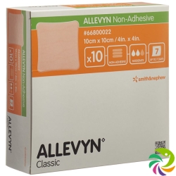 Allevyn Non Adhesive Wundkompressen 10cmx10cm 10 Stück