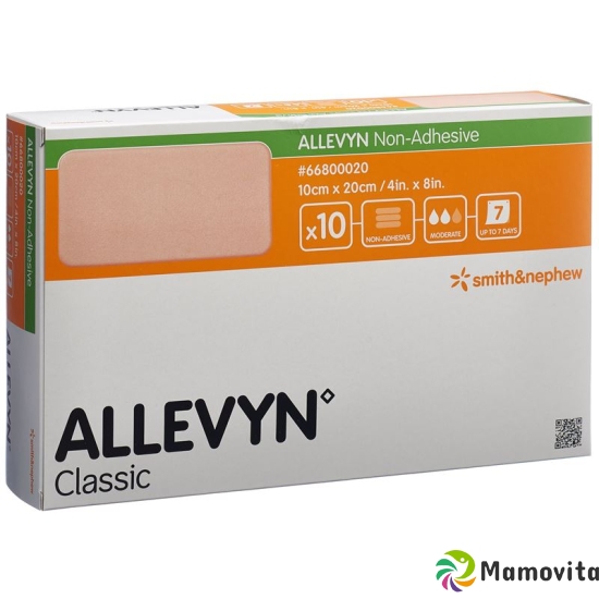 Allevyn Non Adhesive Wundkompressen 10cmx20cm 10 Stück buy online