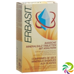 Erbasit Mineralsalz Tabletten mit Kräuter Blister 90 Stück