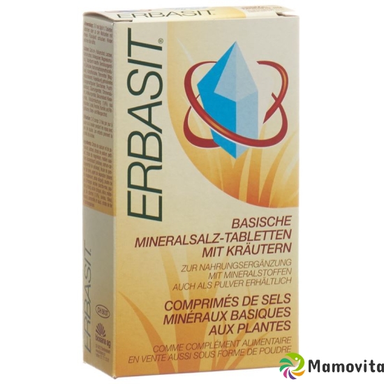 Erbasit Mineralsalz Tabletten mit Kräuter Blister 90 Stück buy online