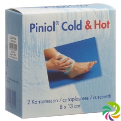 Piniol Cold Hot Kompresse 8cmx13cm 2 Stück