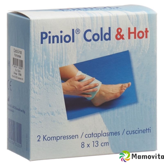 Piniol Cold Hot Kompresse 8cmx13cm 2 Stück buy online