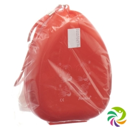 Ambu Res Cue Pocket Mask with Valve Hard Box Red