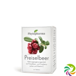 Phytopharma Preiselbeer Tabletten 120 Stück