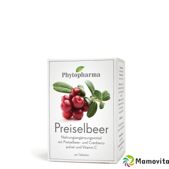 Phytopharma Preiselbeer Tabletten 120 Stück buy online