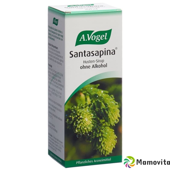 A. Vogel Santasapina Hustensirup ohne Alkohol 200ml buy online