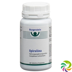 Burgerstein Spirulina tablets Ds 180 pieces