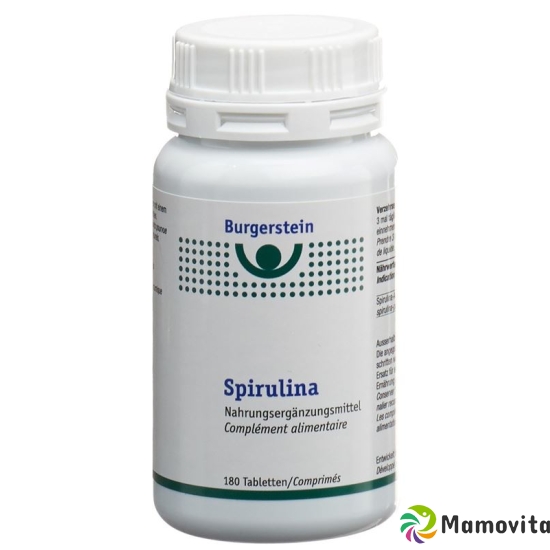 Burgerstein Spirulina tablets Ds 180 pieces buy online