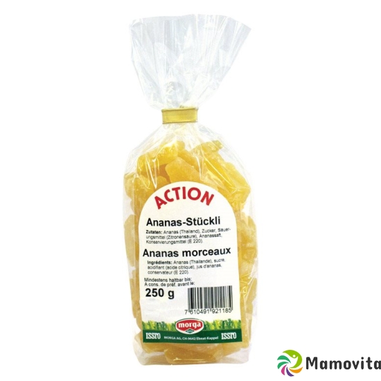 Issro Ananasstückli Aktion Beutel 250g buy online