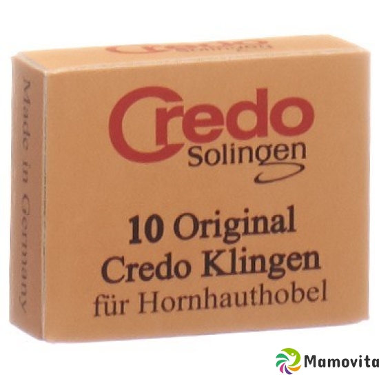 Credo Ersatzklingen Hornhauthobel Schachtel 10 Stück buy online