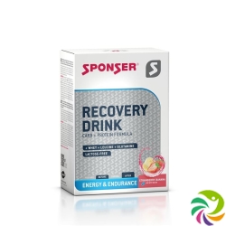 Sponser Recovery Drink Erdbeer Banane 6x 60g