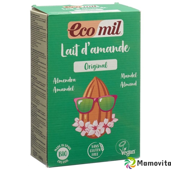 Ecomil Mandel Nachfüllpack Pulver Instant 800g buy online