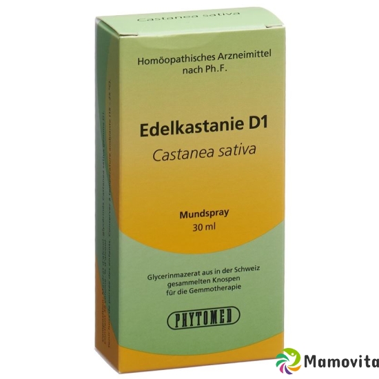 Phytomed Gemmo Edelkastanie Liquid D 1 30ml buy online