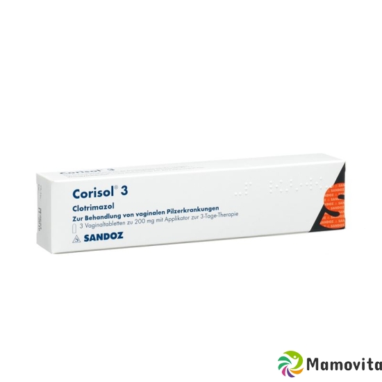 Corisol 200mg 3 Vaginaltabletten buy online