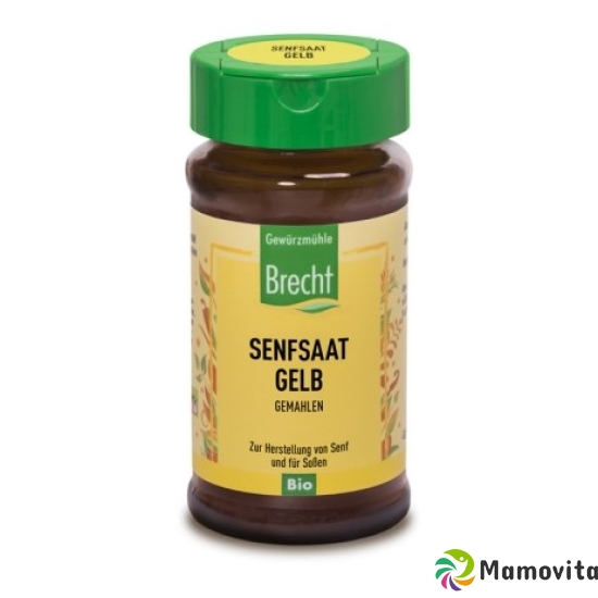 Brecht Gelbe Senfsaat Gemahlen Bio Glas 35g buy online