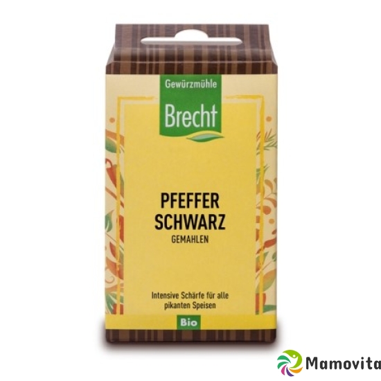 Brecht Pfeffer Schwarz Gemahlen Bio Ref Beutel 40g buy online