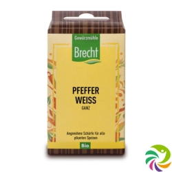 Brecht Pfeffer Weiss Ganz Bio Ref Beutel 50g